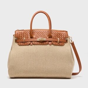 Tuckernuck Natural Bertha Bag NWOT- not available